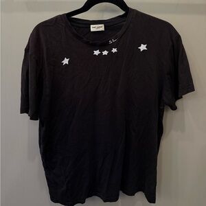 Saint Laurent Paris star t shirt size L